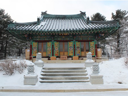 오대산 중대 적멸보궁